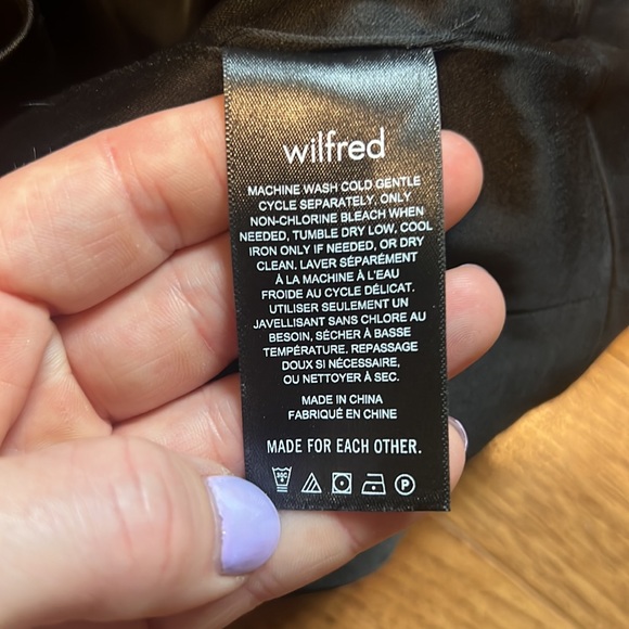 Wilfred Shine Bustier Satin bustier tank top size M - Picture 7 of 10